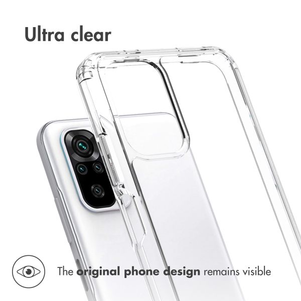 Accezz Coque Xtreme Impact Xiaomi Redmi Note 10 (4G) - Transparent