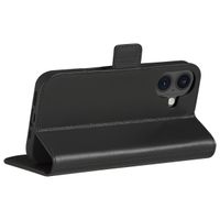 dbramante1928 Étui de télephone portefeuille Apple iPhone 16 - Noir