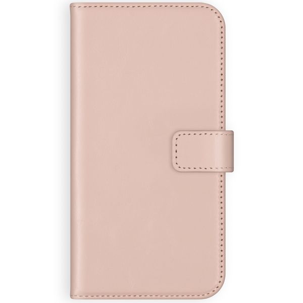 Selencia Étui portefeuille en cuir véritable Samsung Galaxy A42 - Dusty Pink
