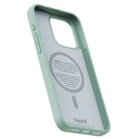 Njorð Collections Coque en tissu MagSafe iPhone 15 Pro Max - Turquoise