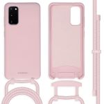 imoshion Coque de couleur avec cordon amovible Samsung Galaxy S20 - Rose