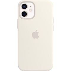 Apple Coque en silicone MagSafe Apple iPhone 12 Mini - White