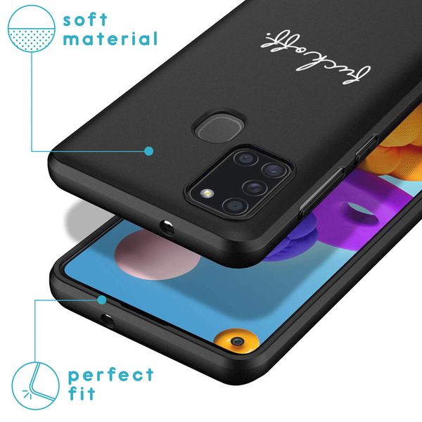 imoshion Coque Design Samsung Galaxy A21s - Fuck Off