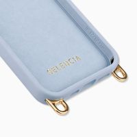 Selencia Coque arrière Rivièra avec MagSafe avec crochets amovibles iPhone 12 / 12 Pro - Powder Blue