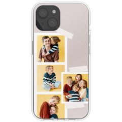 Coque personnalisée avec pellicule N°1 iPhone 15 - Transparent