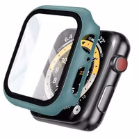 imoshion Coque rigide à couverture complète Apple Watch Series 7 / 8 / 9 - 41 mm - Vert foncé