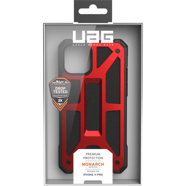 UAG Coque Monarch iPhone 11 Pro - Crimson Red