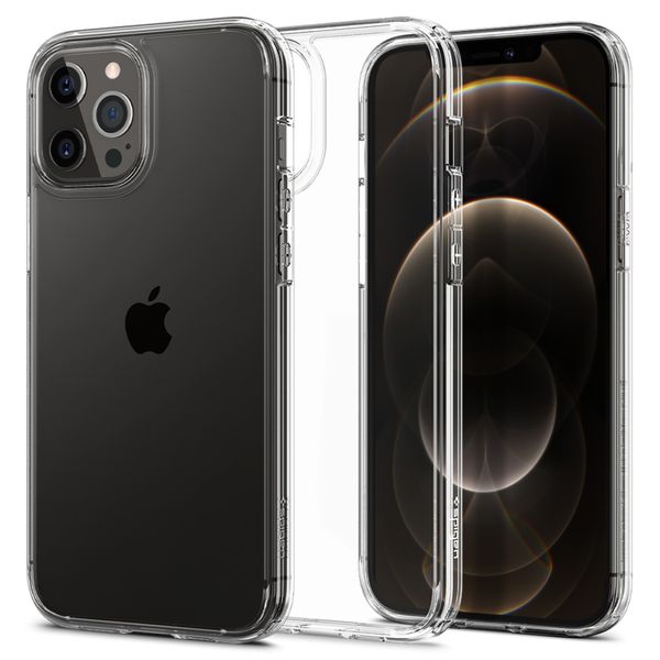 Spigen Coque Ultra Hybrid Apple iPhone 12 (Pro) - Transparent