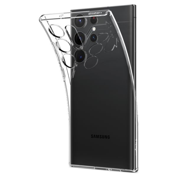 Spigen Coque Liquid Crystal Samsung Galaxy S23 Ultra - Transparent