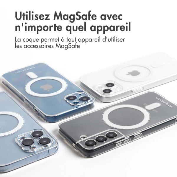 imoshion Coque Rugged clear avec MagSafe Samsung Galaxy Z Flip 6 - Transparent