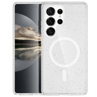 imoshion Coque Pailletée avec MagSafe Samsung Galaxy S25 Ultra - Paillettes Transparent