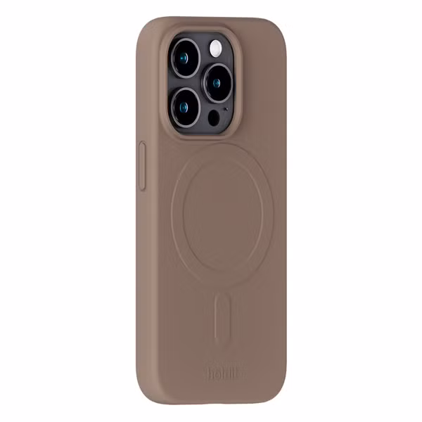 Holdit Coque MagSafe Apple iPhone 15 Pro - Mocha Brown