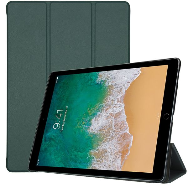 imoshion Coque tablette Trifold Apple iPad Pro 12.9 (2017) / Pro 12.9 (2015) - Vert foncé
