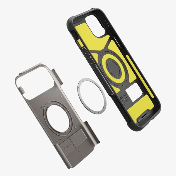 Spigen Coque Slim Armor MagSafe Apple iPhone 15 / 14 / 13 - Gunmetal