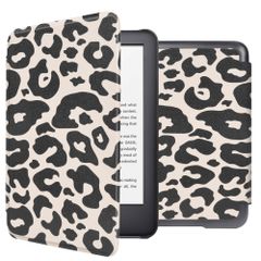 imoshion Design Slim Hard Case Sleepcover Amazon Kindle (2024) / Amazon Kindle (2022) 11th gen - Leopard