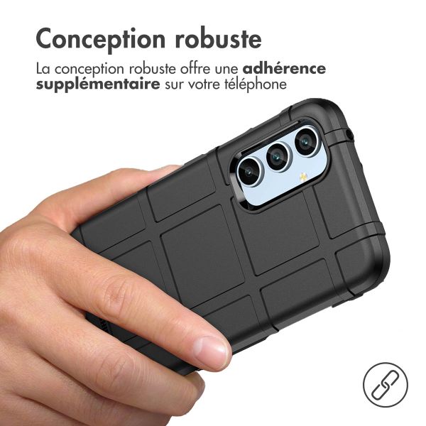 imoshion Coque Arrière Rugged Shield Samsung Galaxy A54 (5G) - Noir