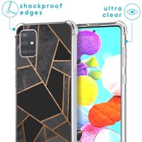 imoshion Coque Design avec cordon Samsung Galaxy A71 - Black Graphic