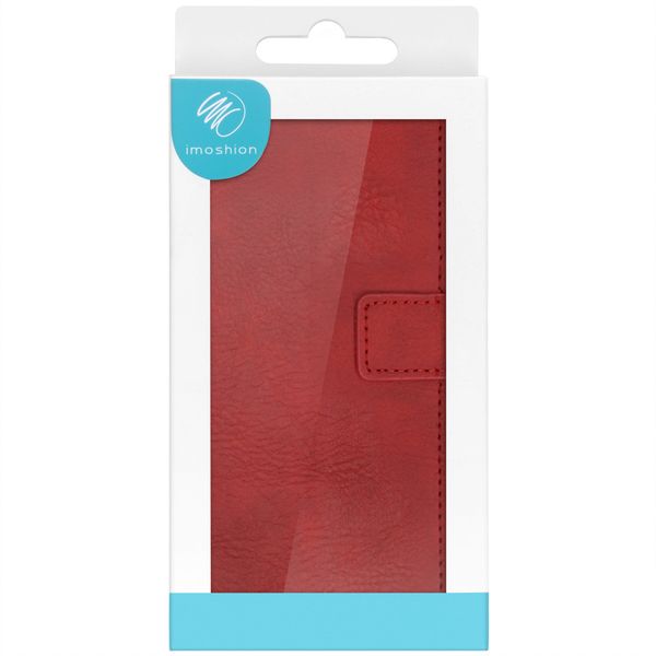 imoshion Étui de télephone portefeuille Apple iPhone 12 Mini - Rouge