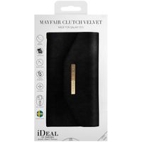 iDeal of Sweden Mayfair Clutch Velvet Samsung Galaxy S10 - Noir