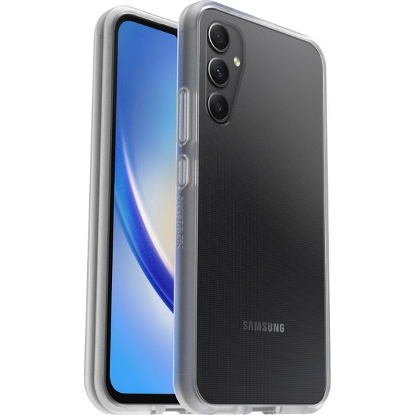 OtterBox Coque arrière React Samsung Galaxy A34 (5G) - Transparent