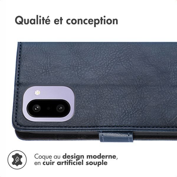 imoshion Étui de télephone portefeuille OnePlus 15R - Bleu foncé