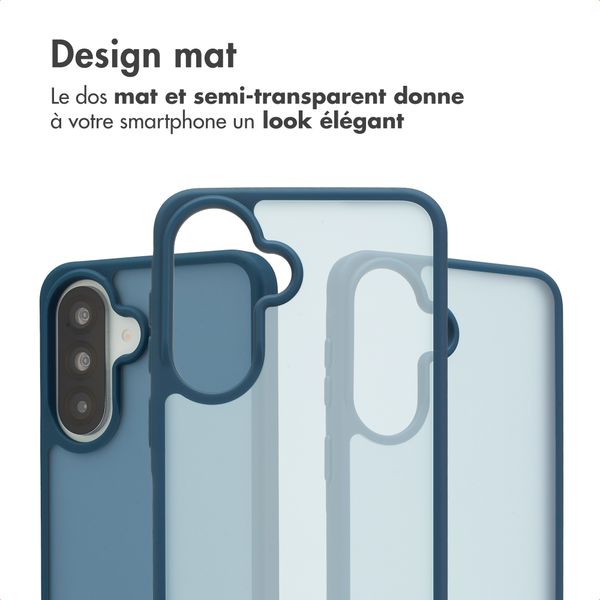 imoshion Coque Color Guard Samsung Galaxy A37 (5G) - Bleu foncé