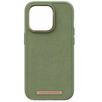 Njorð Collections Coque daim Comfort+ iPhone 14 Pro - Olive