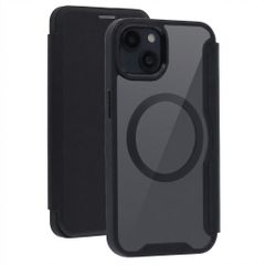 imoshion Bookcase transparente avec MagSafe Apple iPhone 15 - Noir