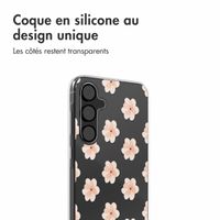 imoshion Coque Design Samsung Galaxy A55 - Floral Peach