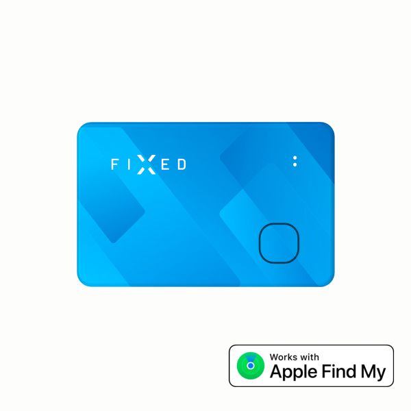 Fixed Tag Card - Tracker Bluetooth pour iOS - Bleu