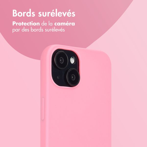 imoshion Coque Couleur Apple iPhone 13 - Bubblegum Pink