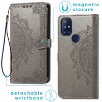 imoshion Etui de téléphone portefeuille Mandala OnePlus Nord N10 5G