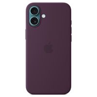 Apple Coque en silicone MagSafe iPhone 16 Plus - Plum