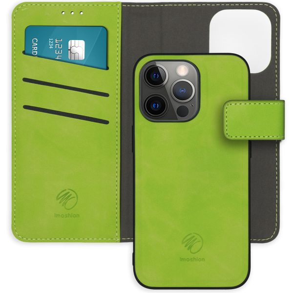 imoshion Etui de téléphone de type portefeuille 2-en-1 iPhone 13 Pro Max - Vert