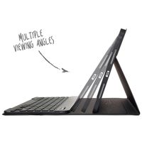 Accezz Étui de tablette portefeuille Bluetooth Clavier QWERTY iPad Pro 11 (2025) M5 / (2024) M4 - Noir