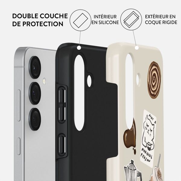 Burga Coque arrière Tough Samsung Galaxy S25 - Oat Milk Please