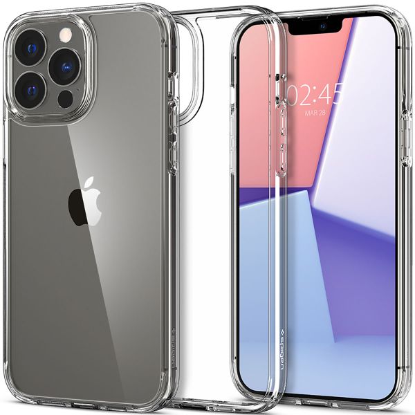 Spigen Coque Ultra Hybrid iPhone 13 Pro Max - Transparent