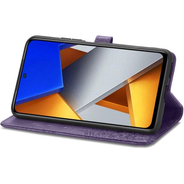imoshion Etui de télephone Mandala Xiaomi Poco M4 Pro 5G - Violet
