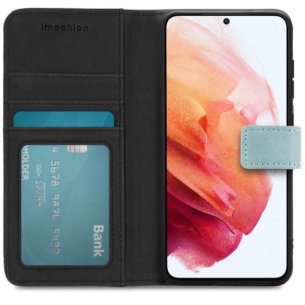 imoshion Étui de télephone portefeuille Samsung Galaxy S21 FE - Bleu clair