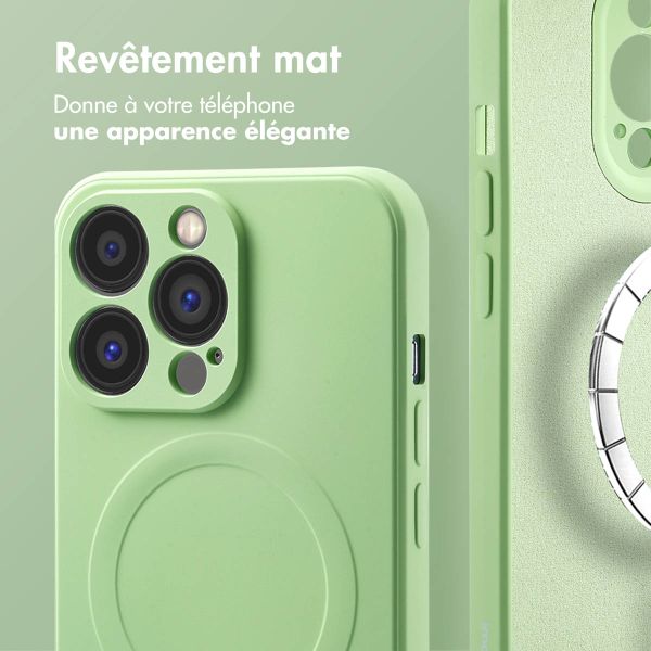 imoshion Coque Couleur avec MagSafe Apple iPhone 13 Pro - Vert