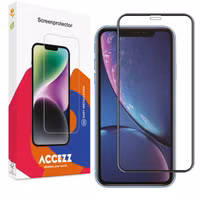 Accezz Protection d'écran en verre trempé Full Cover Apple iPhone 11 / Xr