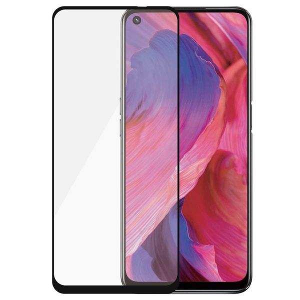 PanzerGlass Protection d'écran en verre trempé Case Friendly Oppo A74 (5G) / A54 (5G) - Noir