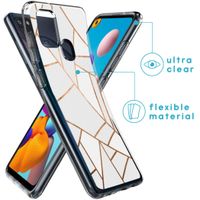 imoshion Coque Design Samsung Galaxy A21s - White Graphic