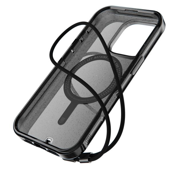 BodyGuardz Coque Carve MagSafe Apple iPhone 16 Pro - Glitter Noir