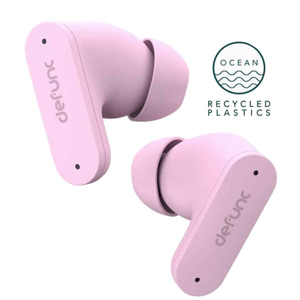 Defunc True ANC Earbuds - ﻿Écouteurs sans fil - Écouteurs sans fil Bluetooth - Avec suppression du bruit ANC - Pink