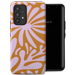 Selencia Coque arrière Vivid Samsung Galaxy A53 - Modern Bloom Pink