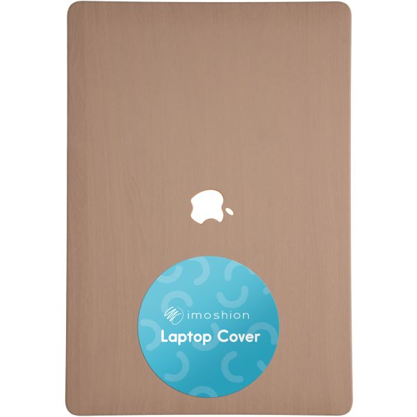 imoshion Coque Design Laptop pour MacBook Pro 16 pouces (2021) / Pro 16 pouces (2023) M3 chip - A2485 / A2780 / A2991 / A3186 / A3403 - Light Brown Wood