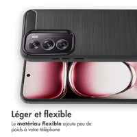 imoshion Coque Brushed Oppo Reno 12 Pro - Noir