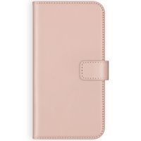 Selencia Étui de téléphone en cuir véritable iPhone 11 - Rose