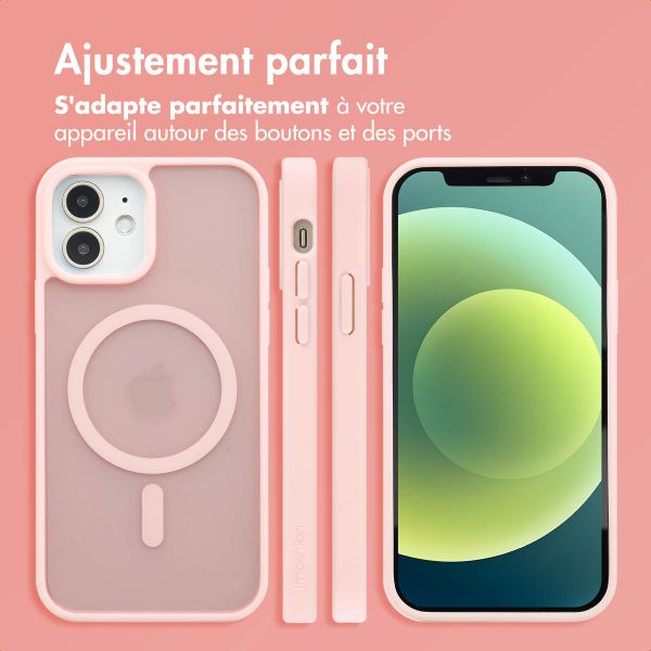 imoshion Coque Color Guard avec MagSafe iPhone 12 (Pro) - Rose clair